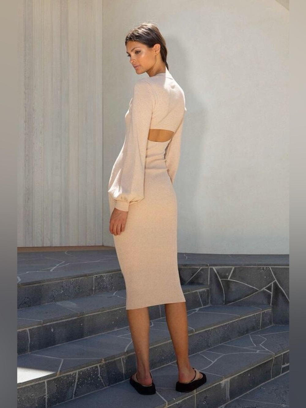 Misha Collection Bernelle Knit Dress - Picture 3 of 9